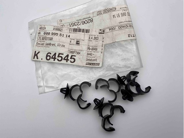 Фиксатор (скоба) проводки A0009955114 MERCEDES