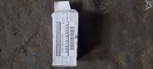 Фонарь освещения номера 26510CD00A NISSAN
