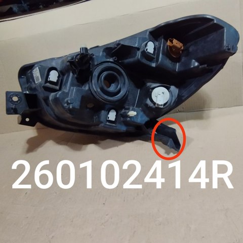 RENAULT 260102414R Фара правая в наличии Николаев