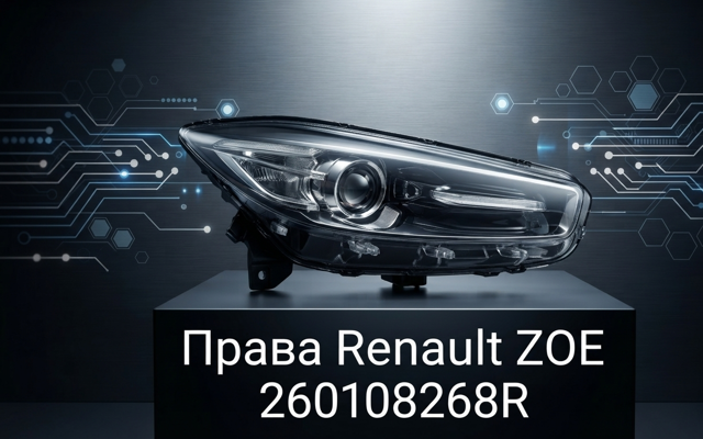 Фара комбинированная, передняя 260108268R RENAULT