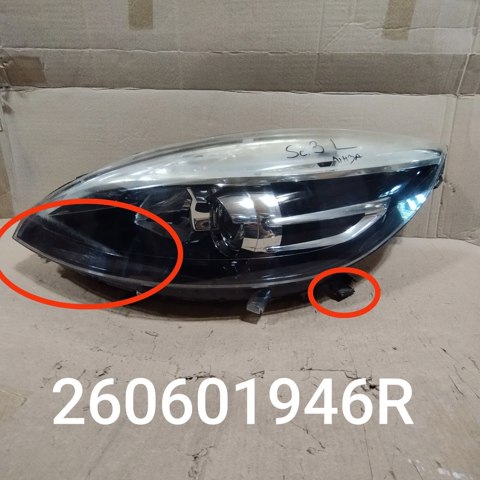 Фара 260601946R RENAULT
