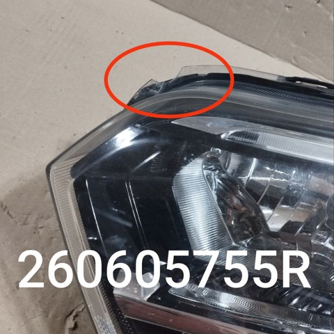 260605755R Фара левая купить Ужгород