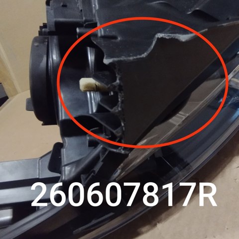 RENAULT 260607817R Фара левая в наличии Днепр