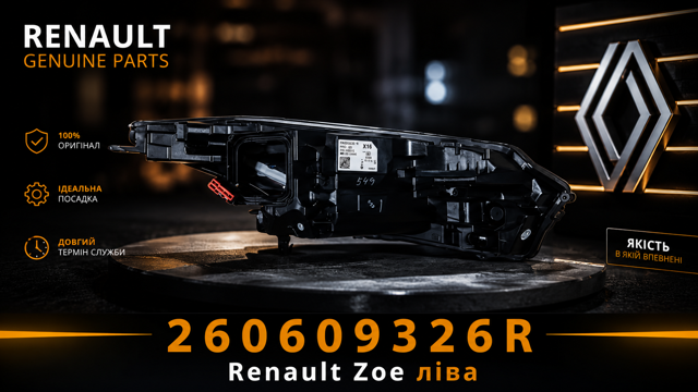 RENAULT 260609326R Левая фара в наличии Ровно