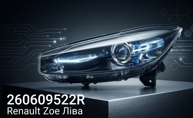 Фара основная левая 260609522R RENAULT