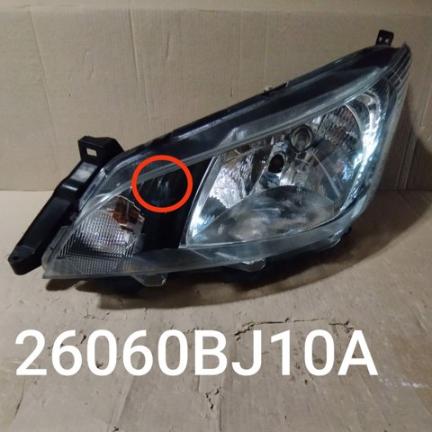 Фара дальнего света в сборе 26060BJ10A NISSAN