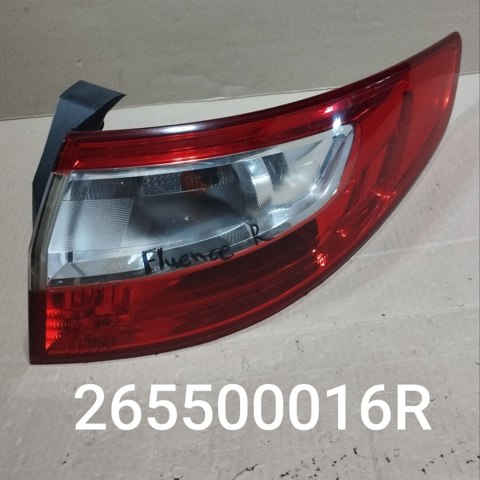 Фонарь задний правый, внешний 265500016R RENAULT