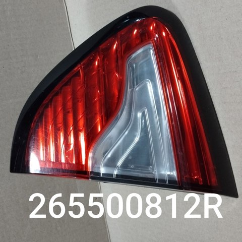 Фонарь задний правый, внутренний 265500812R RENAULT