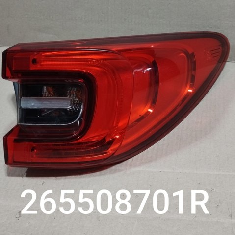 Задний правый внешний фонарь 265508701R RENAULT