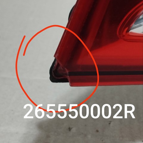 265550002R Фонарь задний левый купить Николаев