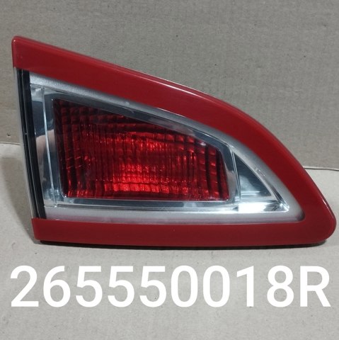 Задняя левая внутренняя фара 265550018R RENAULT