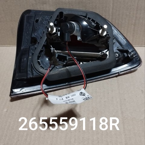 265559118R RENAULT Фонарь задний левый внутренний купить в Украина