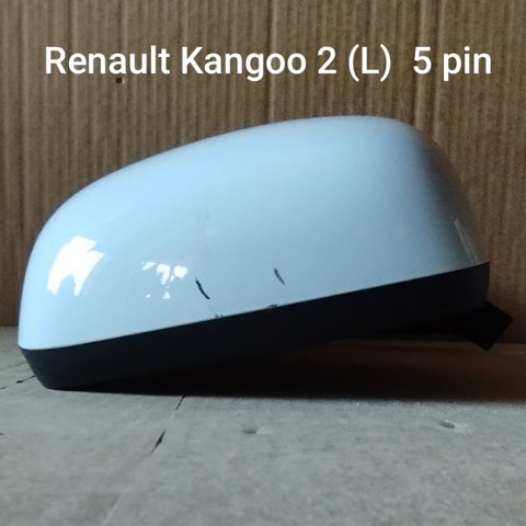 Зеркало заднего вида, левое Renault Kangoo II