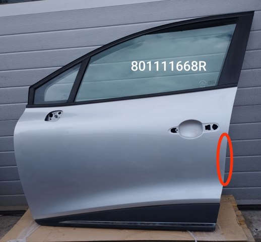 Водительская дверь 801017896R RENAULT