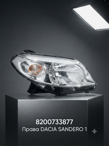 8200733877 RENAULT Фара правая купить в Ужгород