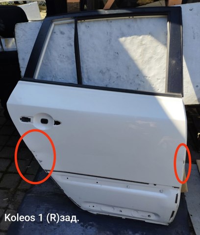 Задняя правая дверь 821000027R RENAULT