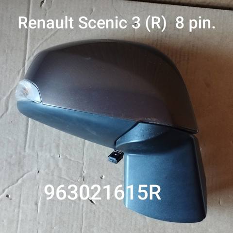 963017468R RENAULT Правое зеркало купить в Житомир