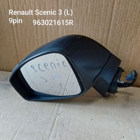 963024894R RENAULT Левое боковое зеркало купить в Николаев