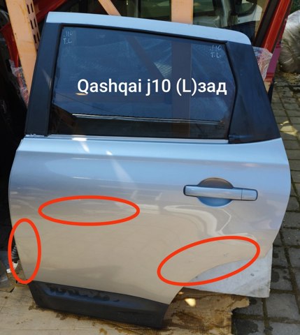 Дверь пассажирская задняя левая H2101JD0M0 NISSAN