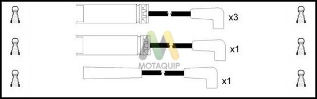 Провода зажигания 92060980 MARKET (OEM)