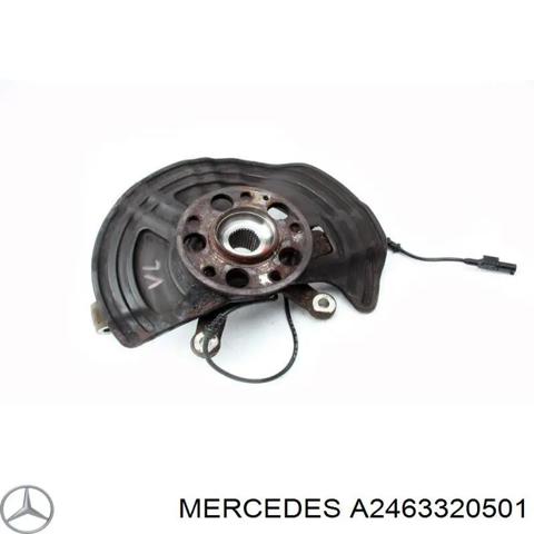 Цапфа - поворотный кулак передний, левый A2463320501 MERCEDES