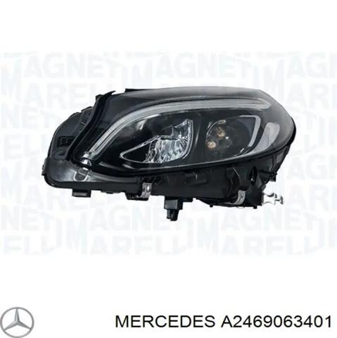 Правая блок фара A2469063401 MERCEDES