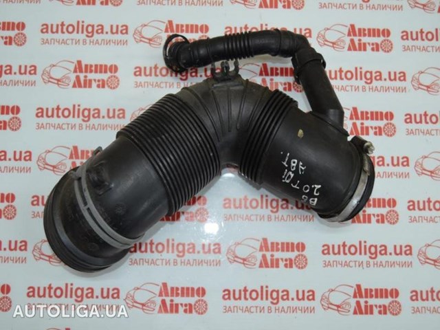 Патрубок расходомера воздуха Шкода Суперб II
