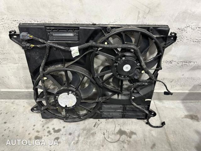 Диффузор радиатора охлаждения в сборе с крыльчаткой F2GZ8C607E FORD