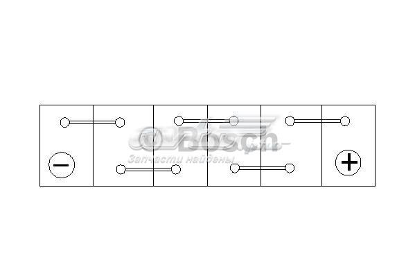 BOSCH 0092S50100 Аккумулятор в наличии Полтава