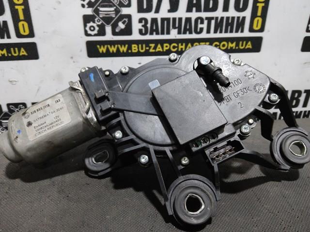 Мотор заднего стеклоочистителя Шкода Фабия II