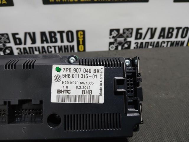 Блок управления печкой 7P6907040BK VAG