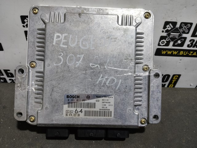 ЭБУ двигателем 9647472780 PEUGEOT