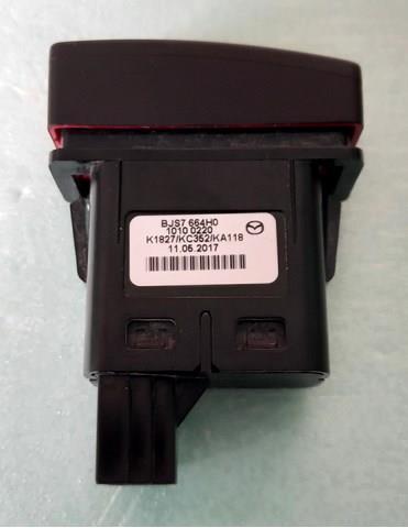 Кнопка аварийного сигнала BJS7664H0 MAZDA