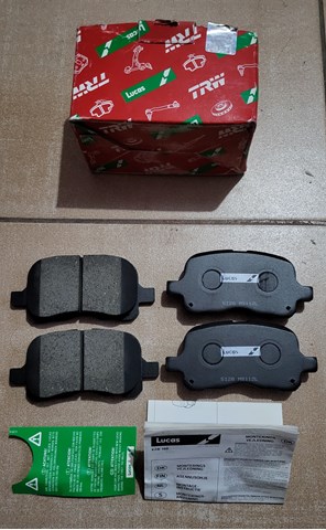 Колодки тормозные дисковые комплект GDB3204 TRW