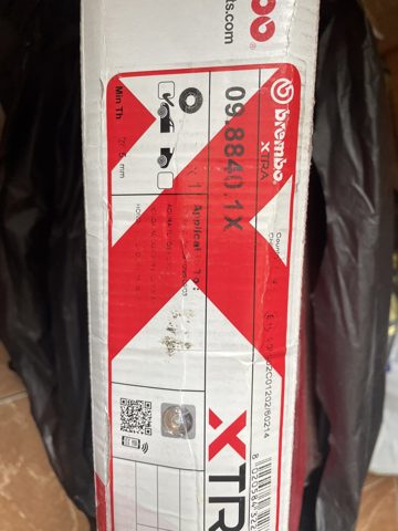 0988401X BREMBO Диск тормозной передний купить в Запорожье