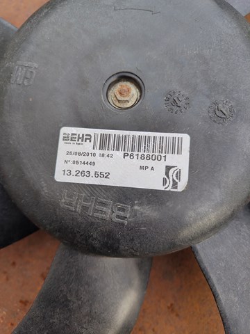 OPEL 13263552 Электровентилятор охлаждения в наличии Ровно