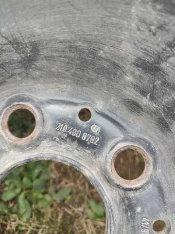 MERCEDES 2104000702 Диски колесные стальные (штампованные) в наличии Ровно