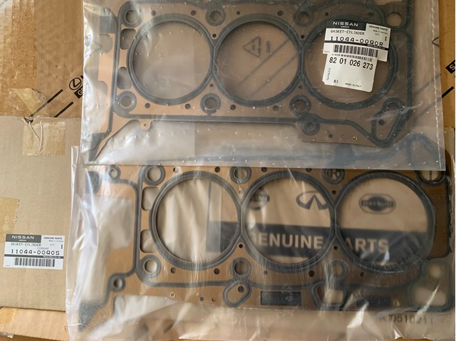 Прокладка ГБЦ левая 1104400Q0S NISSAN