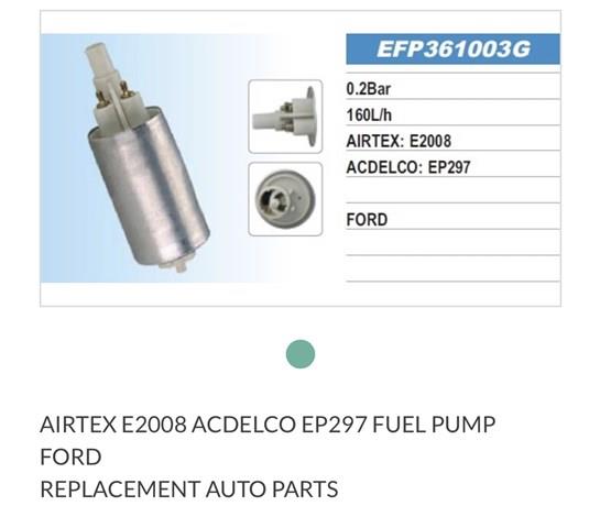 Бензонасос EFP361003G ACHR