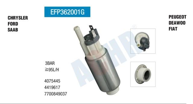 Топливный насос погружной электрический EFP362001G ACHR