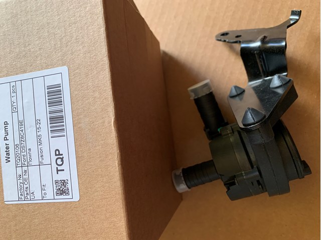 TQ20106 TQPARTS Помпа водяная (насос) охлаждения, дополнительный электрический купить в Полтава