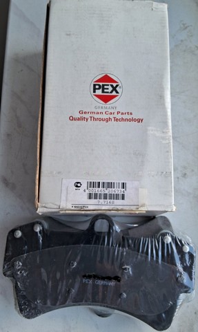 Колодки передние 7716S PEX