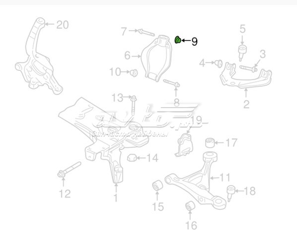 CHRYSLER 06505987AA Усилитель тормозов (вакуумный) в наличии Кривой Рог