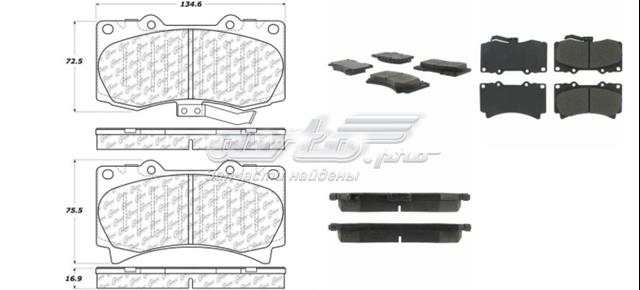 Тормозные колодки 10211190 CENTRIC PARTS