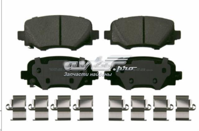 Колодки тормозные дисковые комплект ZD1809 WAGNER