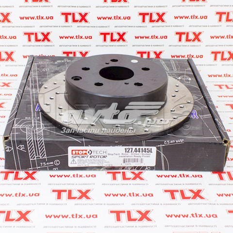 Дисковый тормоз 12744145L STOPTECH