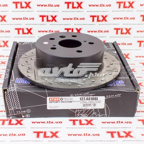 12744188L STOPTECH Тормозные диски купить в Николаев