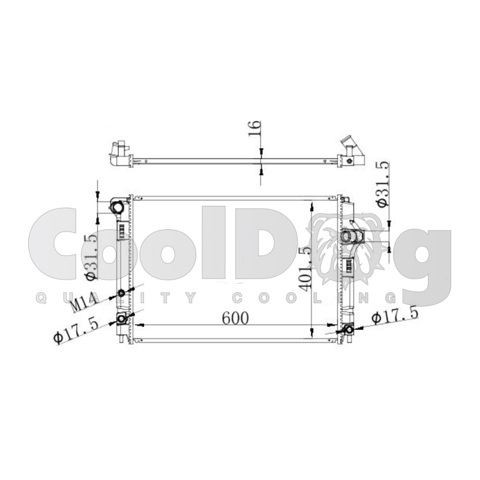 Радиатор CLD0203 CoolDog