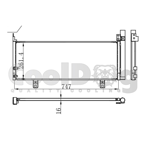Конденсатор CLD4028 CoolDog