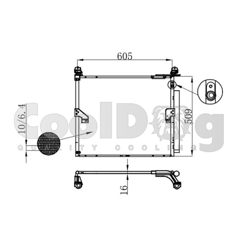 Конденсер CLD4040 CoolDog